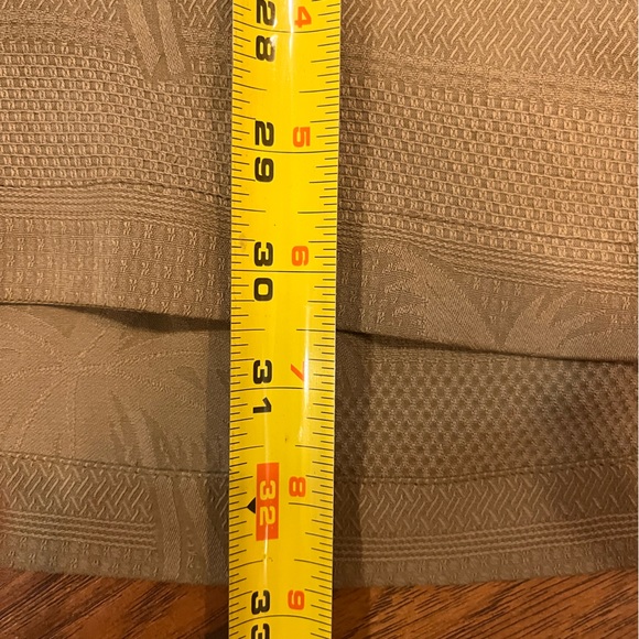 Tommy Bahama silk shirt men’s XXL tan brown button down short sleeve Palm Trees - Picture 5 of 9